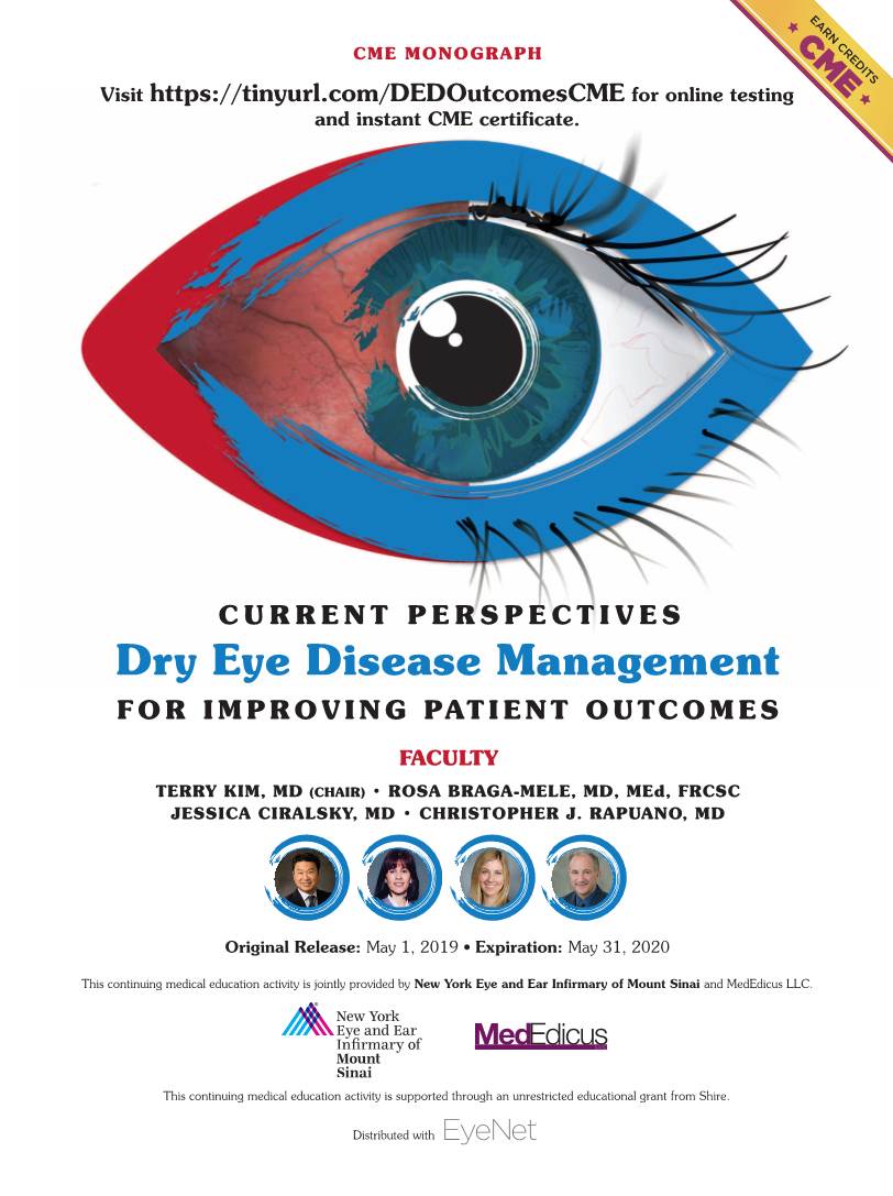 Dry Eye Disease Management for IMPROVING PATIENT OUTCOMES