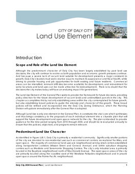 Land Use Element (PDF)