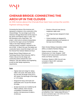 CHENAB BRIDGE: CONNECTING the ARCH up in the CLOUDS at 359 Metres Above the Chenab River Bed, Here Comes the World’S Highest Railway Bridge