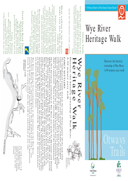 Wye River Heritage Walk (PDF)