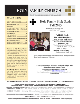 Fall Bible Study: ADVERTISINGADVERTISING