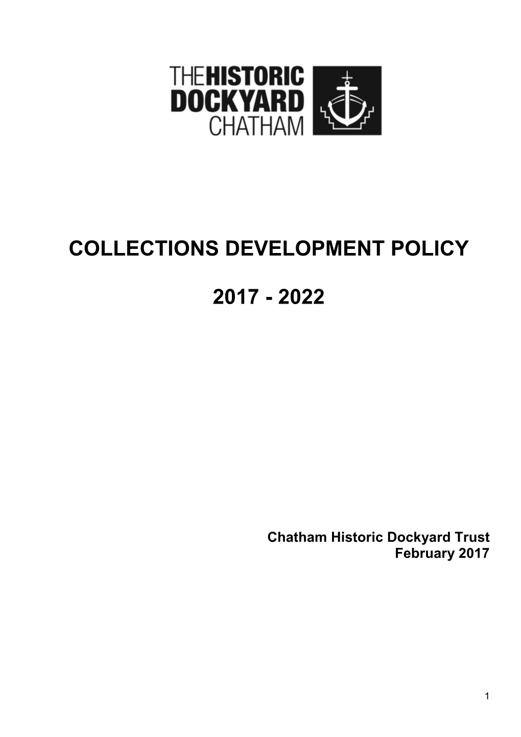 See Collections Development Policy 2017- 2022