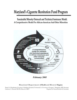 Maryland's Cigarette Restitution Fund Program