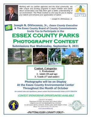 Essex County Parks Photography Contest Anyone with a Camera Is