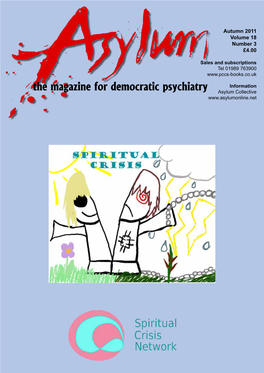 The Magazine for Democratic Psychiatry