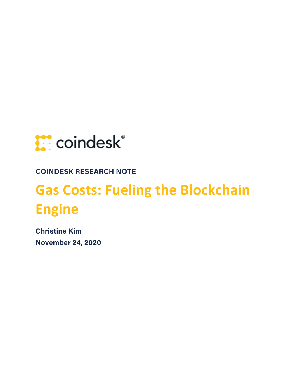 Gas Costs: Fueling the Blockchain Engine