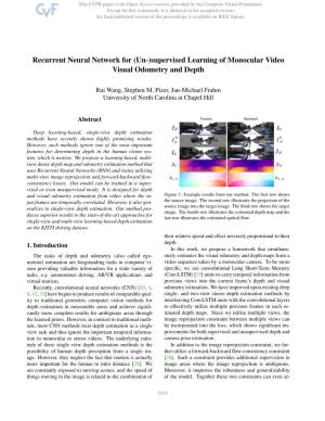 Supervised Learning of Monocular Video Visual Odometry and Depth