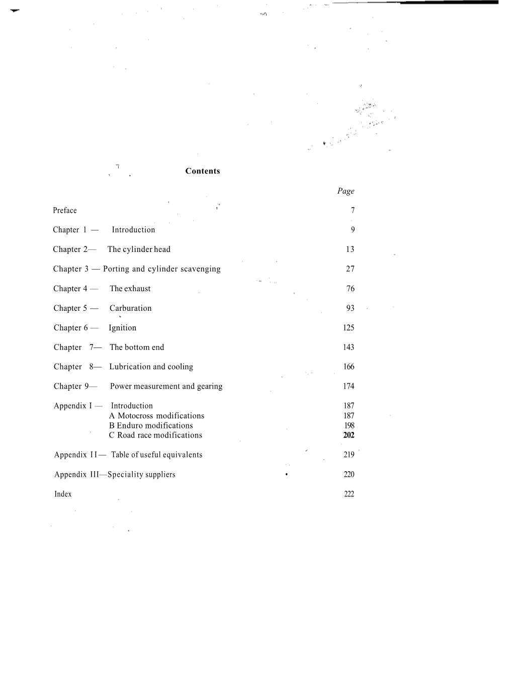 Contents Page Preface ' 7 Chapter 1 — Introduction 9 Chapter 2— The