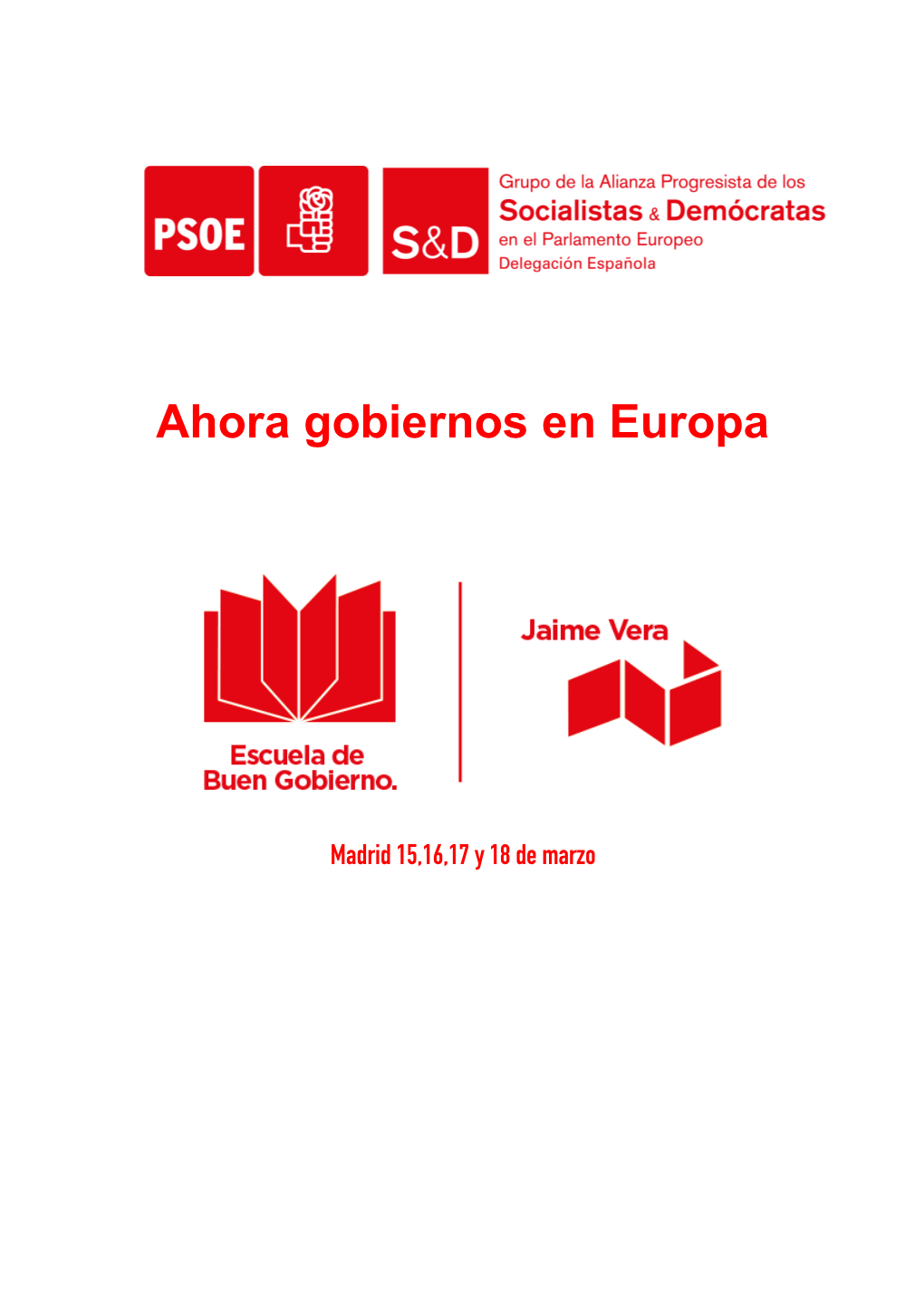 Ahora Gobiernos En Europa