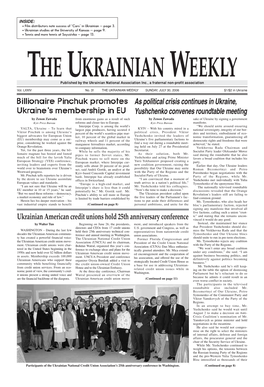 The Ukrainian Weekly 2006, No.31
