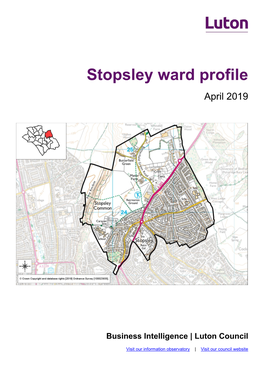 Stopsley Ward Profile April 2019