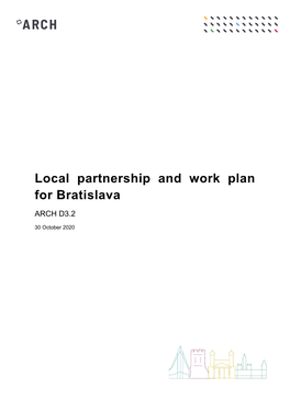 Local Partnership and Work Plan for Bratislava
