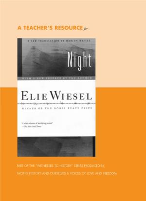 'Night' by Elie Wiesel