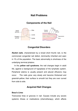 Nail Problems