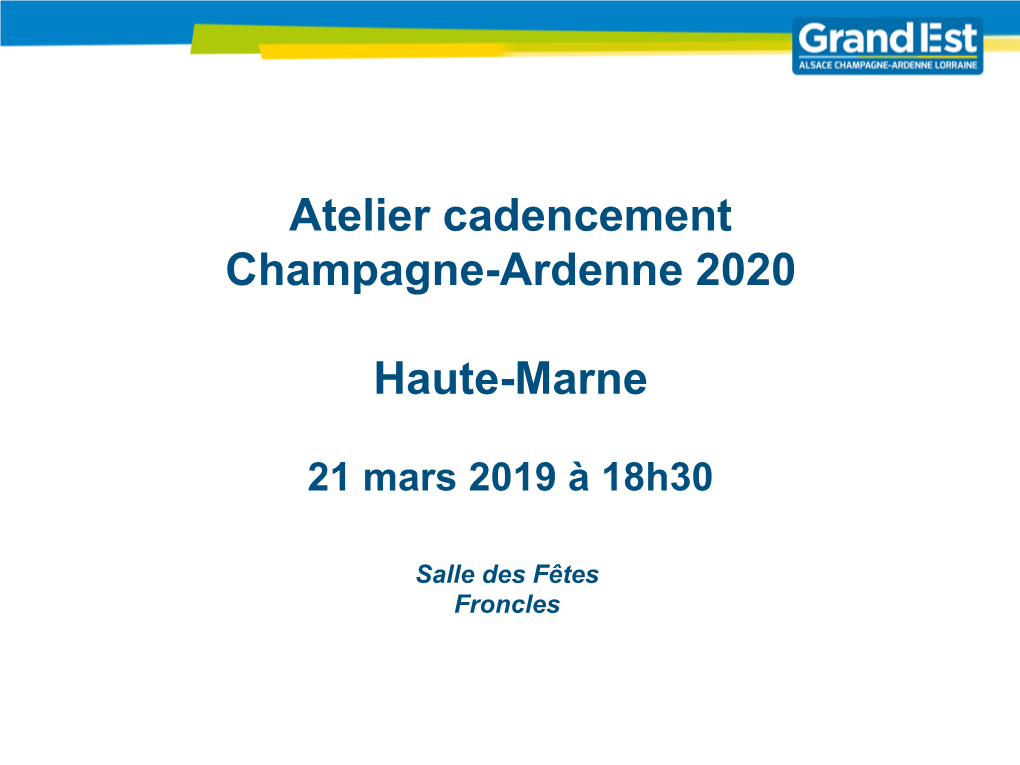Champagne-Ardenne 2020 – Haute-Marne