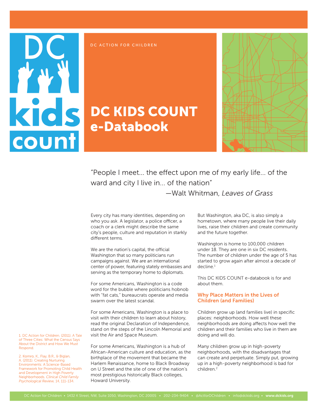 DC Kids Count E-Databook
