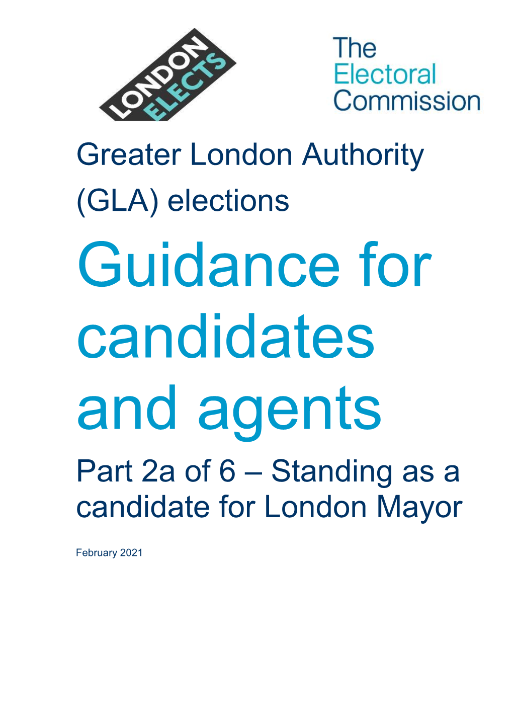 Standing As a Candidate for London Mayor