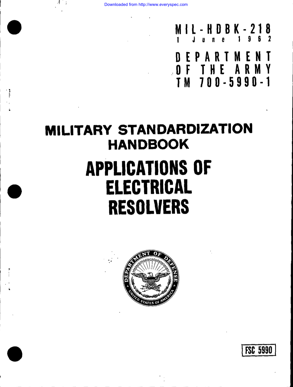 Applications of Electrical Resolvers