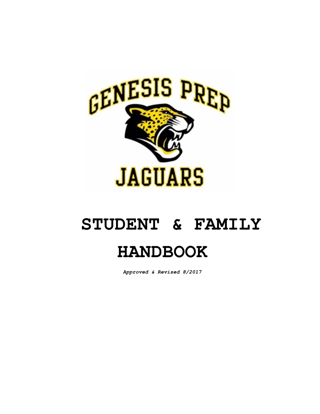 Student & Family Handbook