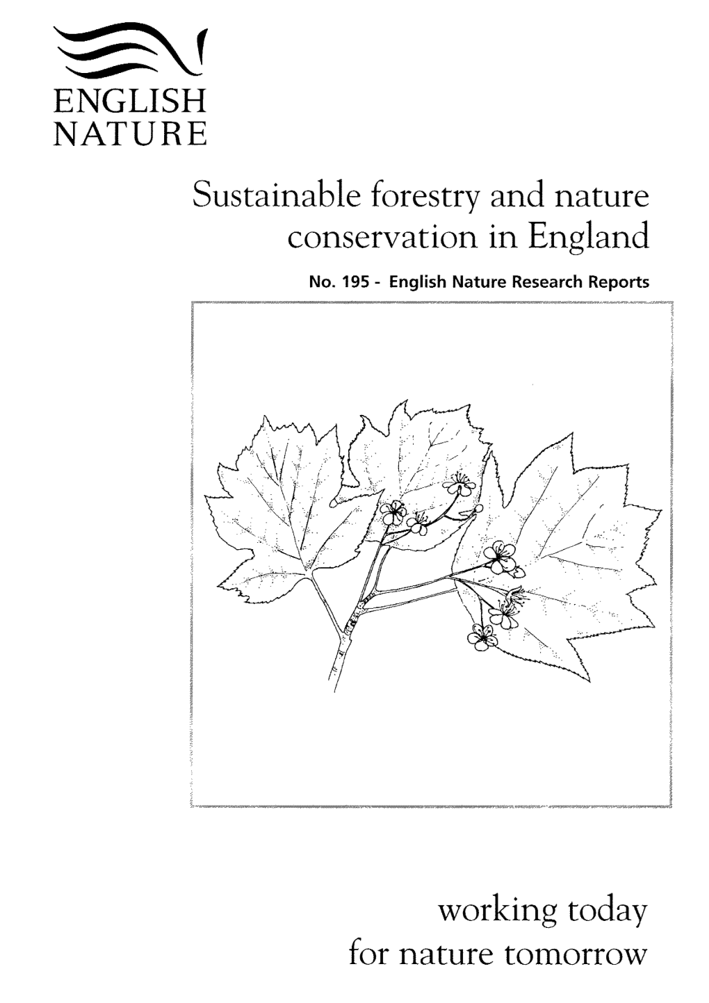 English Nature Research Reports