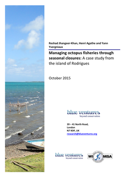 Jhangeer-Khan Et Al 2015 Managing Octopus Fisheries Through