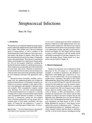 Streptococcal Infections