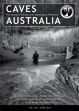 The Journal of the Australian Speleological Federation ICS Down