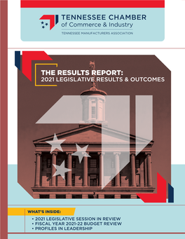 The Results Report: 2021 Legislative Results & Outcomes