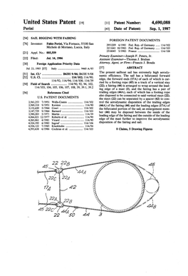 United States Patent (19) 11) Patent Number: 4,690,088 Perini 45 Date of Patent: Sep