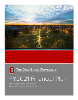FY2021 Financial Plan Office of Business and Finance Financial Planning and Analysis
