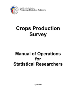 Crops Production Survey