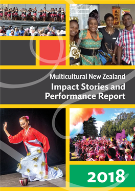 Multicultural New Zealand Impact Stories and Performance Report
