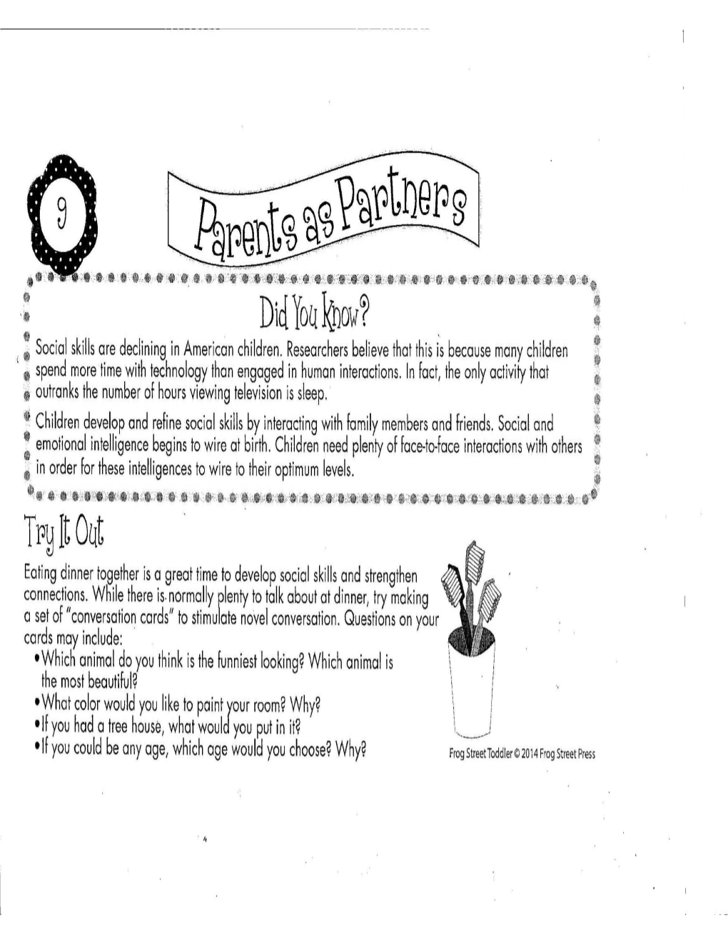 Frog Street Lesson Plan Template