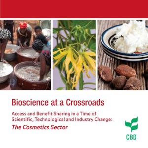 Bioscience at a Crossroads: the Cosmetics Sector