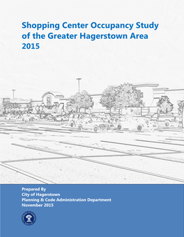 Shopping Center Occupancy Study of the Greater Hagerstown Area 2015
