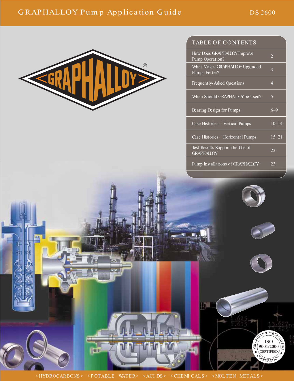 GRAPHALLOY Pump Application Guide DS 2600