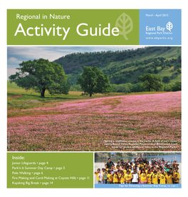 Regional in Nature March - April 2012 East Bay Regional Park District Activity Guide