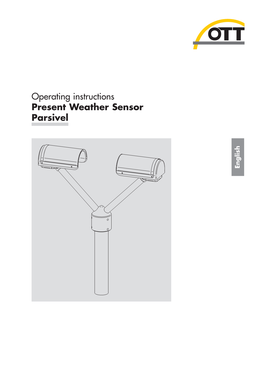 Operating Instructions Present Weather Sensor Parsivel