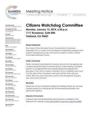Citizens Watchdog Committee