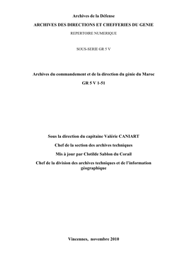 Accéder À L'inventaire (Pdf)