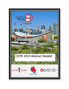CSTM 2019 Abstract Booklet