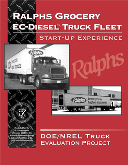 Ralphs Grocery EC-Diesel Truck Fleet Start-Up Experience