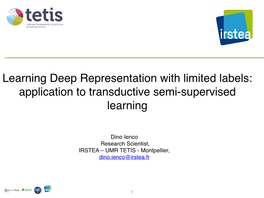 Application to Transductive Semi-Supervised Learning