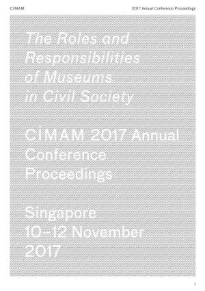 The Roles and Responsibilities of Museums in Civil Society