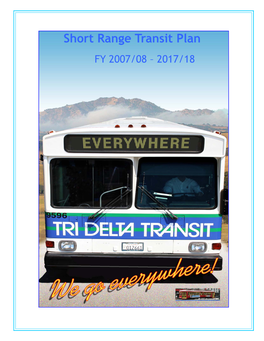 Short Range Transit Plan FY 2007/08 – 2017/18