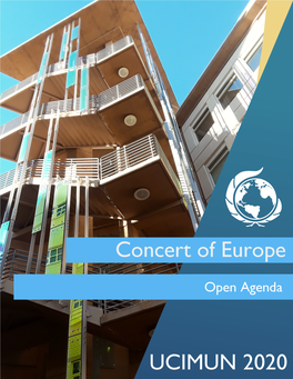 The Concert of Europe, a Geopolitical Entity Empowered to Maintain the Balance of Power Between 1871 to 1914