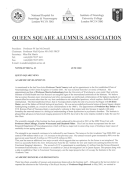 Queen Square Alumnus Association