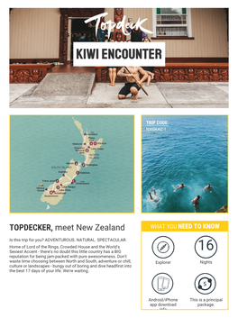 Kiwi Encounter 16