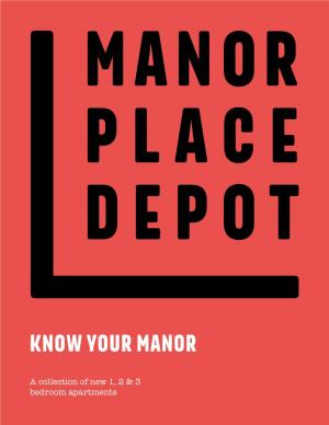 Know Your Manor