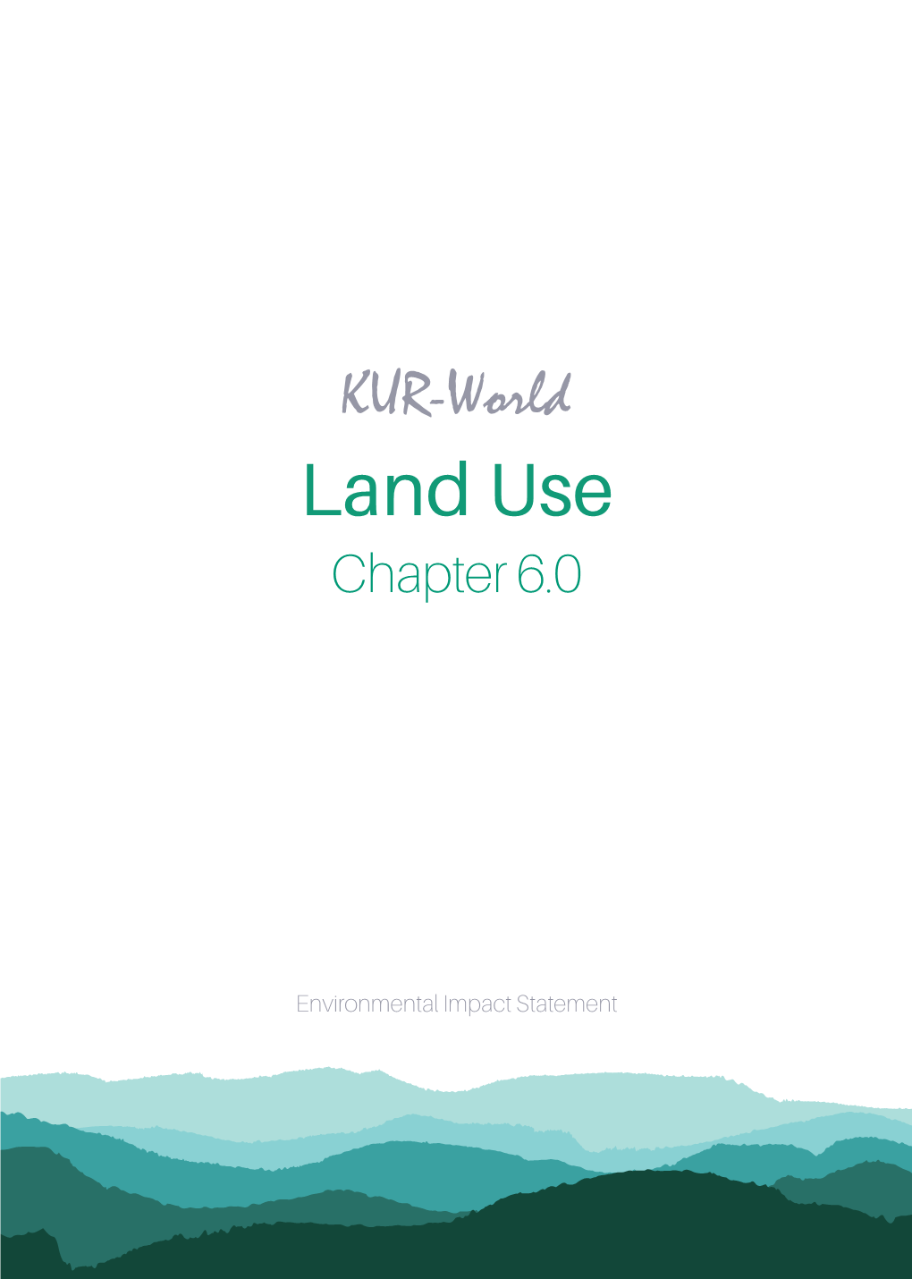 Land Use Chapter 6.0